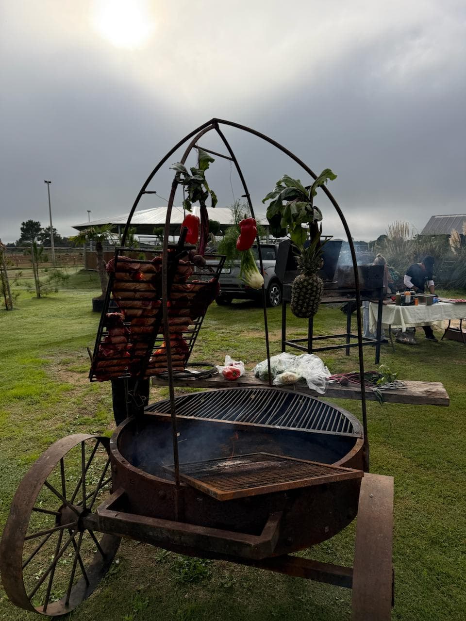 Fogón Con ruedas